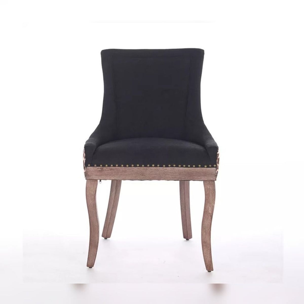 DMUEBLES - DM Comedor 2 sillas Italian - Natural/ Negro con leopardo