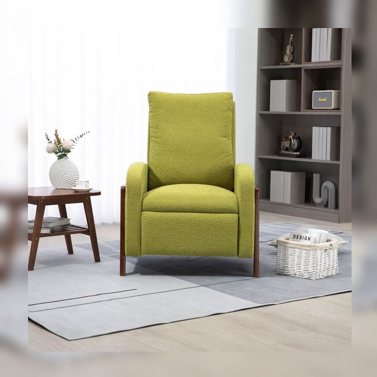 DMUEBLES - DM Sofá reclinable Sweden - Verde limón