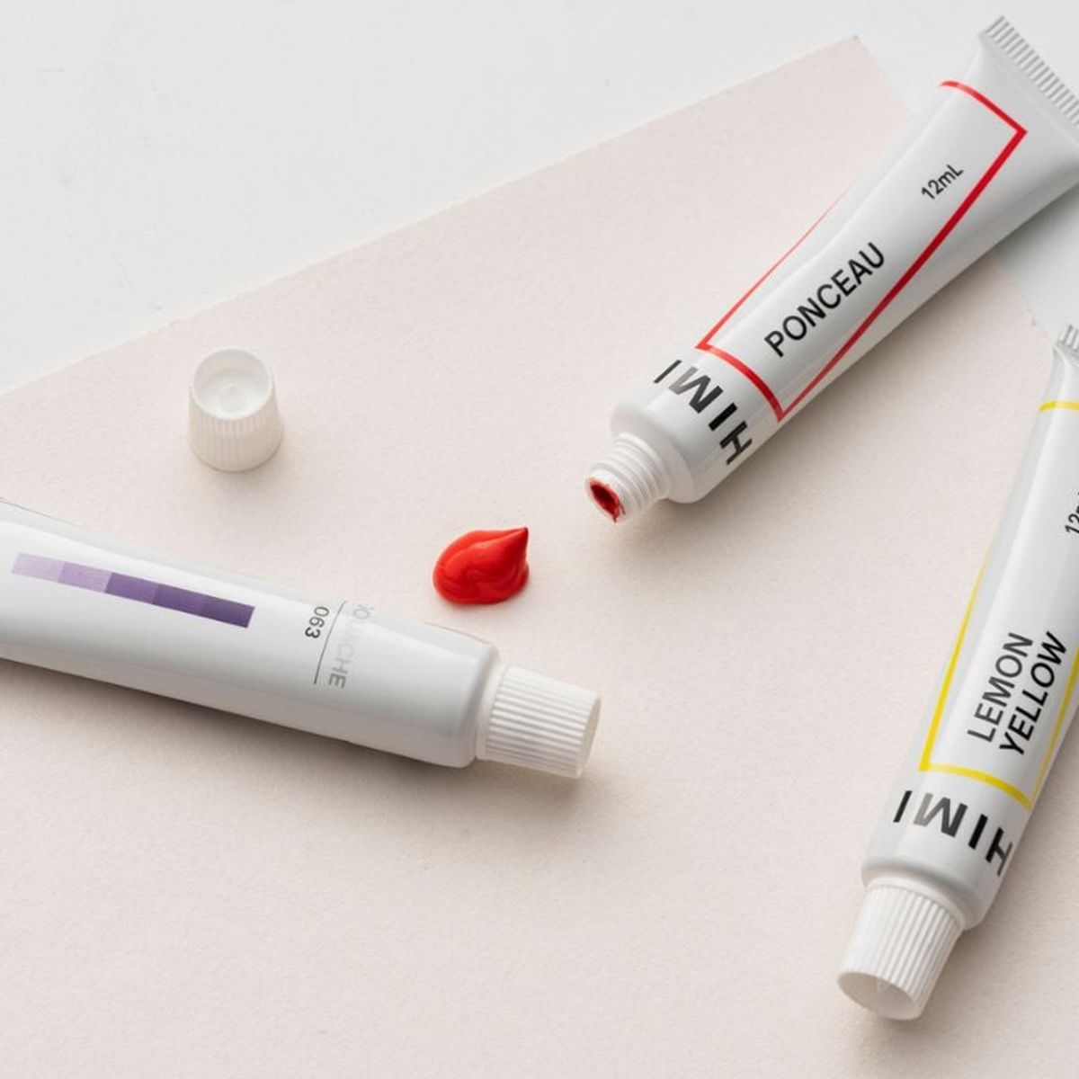 GENERICO - Miya Himi Gouache en tubo Nueva Visión Set 12 colores12ml