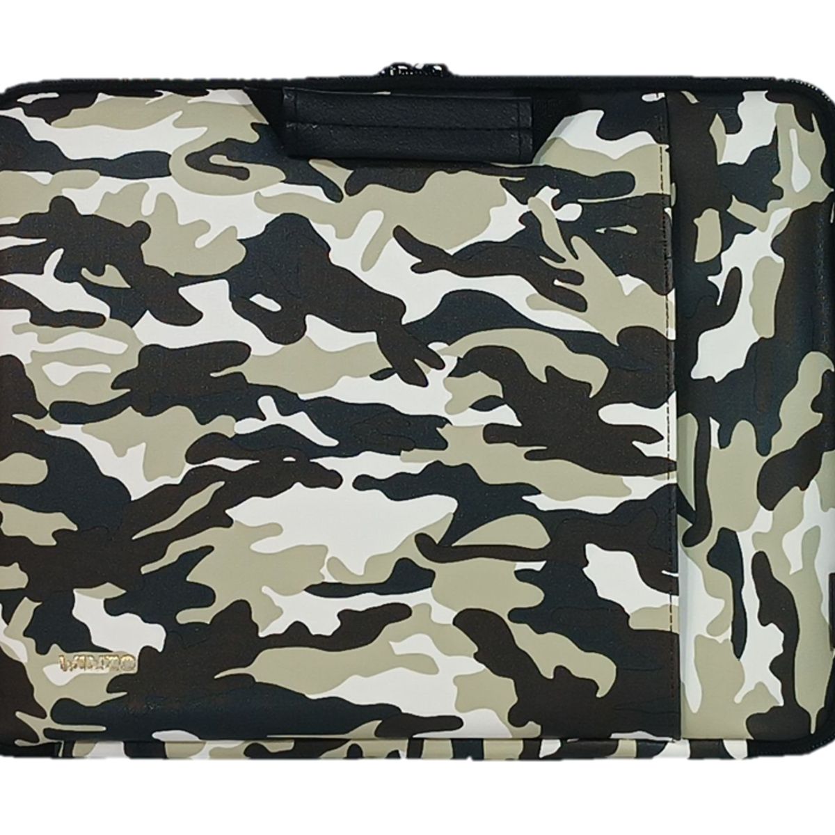 GENERICO - FUNDA PARA LAPTOP DE 15.6 PULGADAS CAMUFLADO CAQUI CIERRE