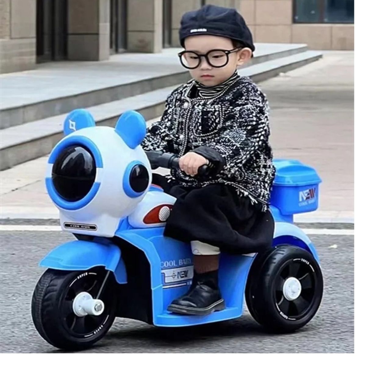 GENERICO - Moto eléctrica para montar para niños