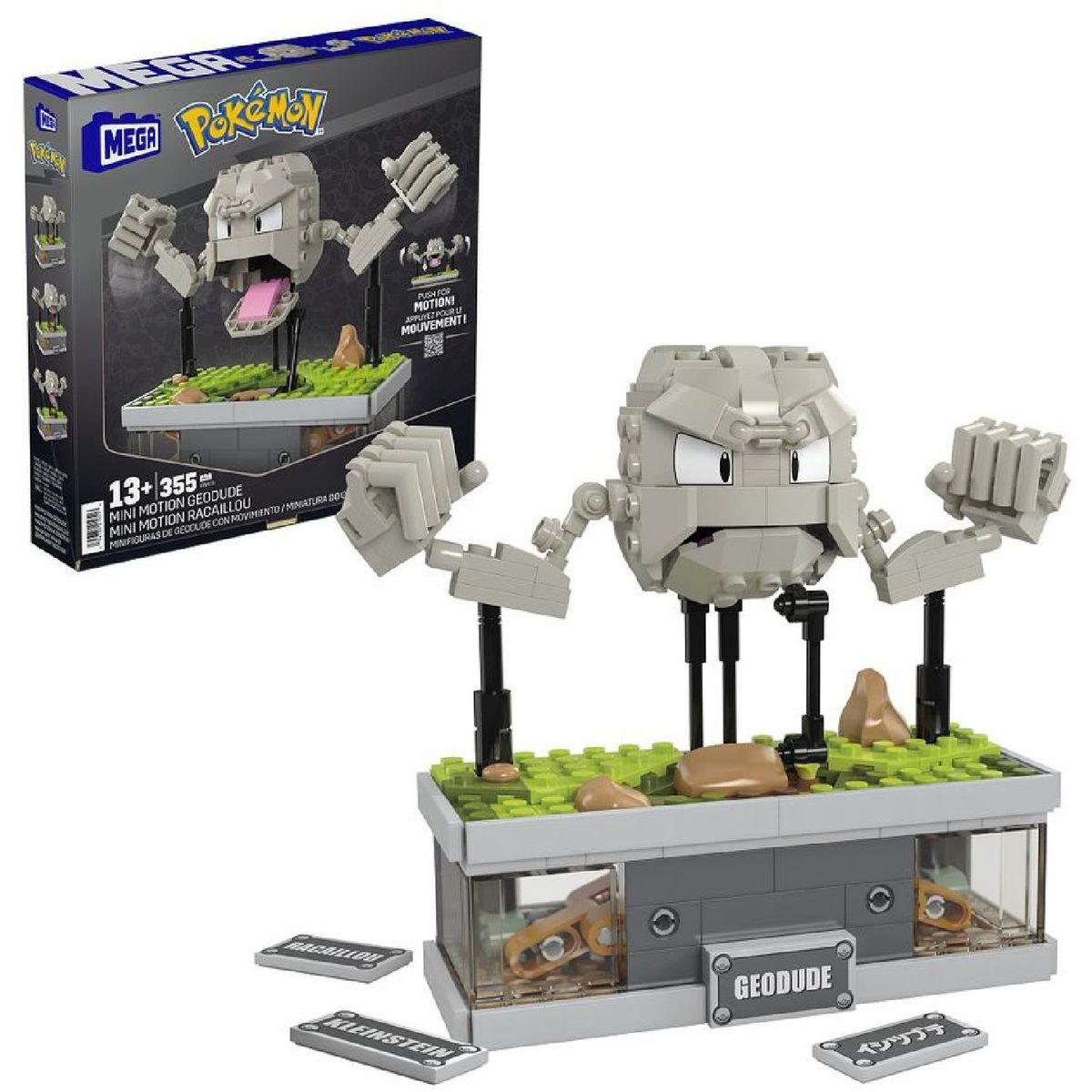 POKEMON - POKEMON GEODUDE MINI MEGA CONSTRUX