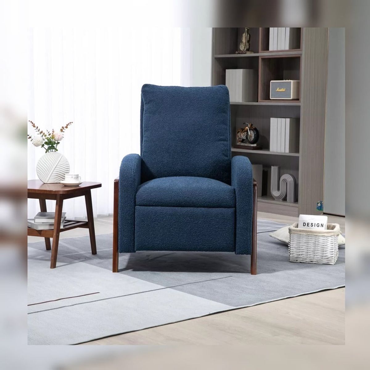 DMUEBLES - DM Sofá reclinable Sweden - Azul marino
