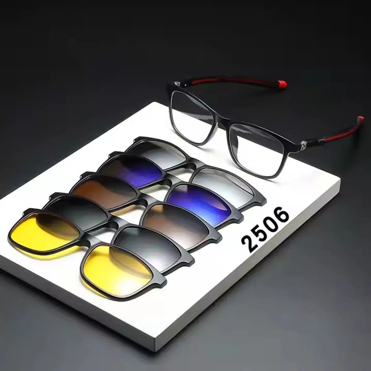 GENERICO - GAFAS DE SOL POLARIZADOS CON 5 EN 1