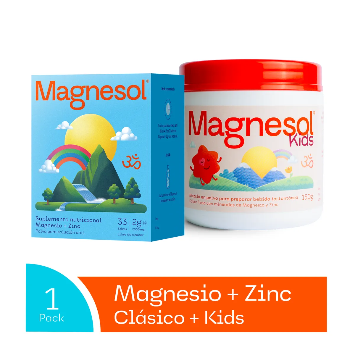 MAGNESOL - MAGNESOL KIDS + MAGNESOL CLÁSICO