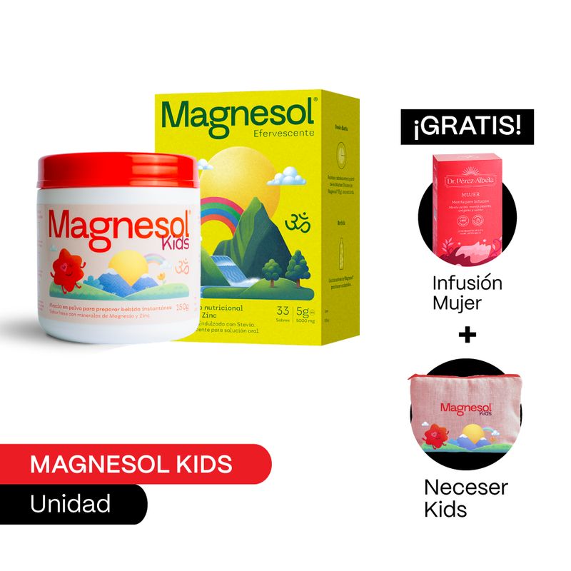 MAGNESOL - MAGNESOL KIDS + MAGNESOL LIMÓN