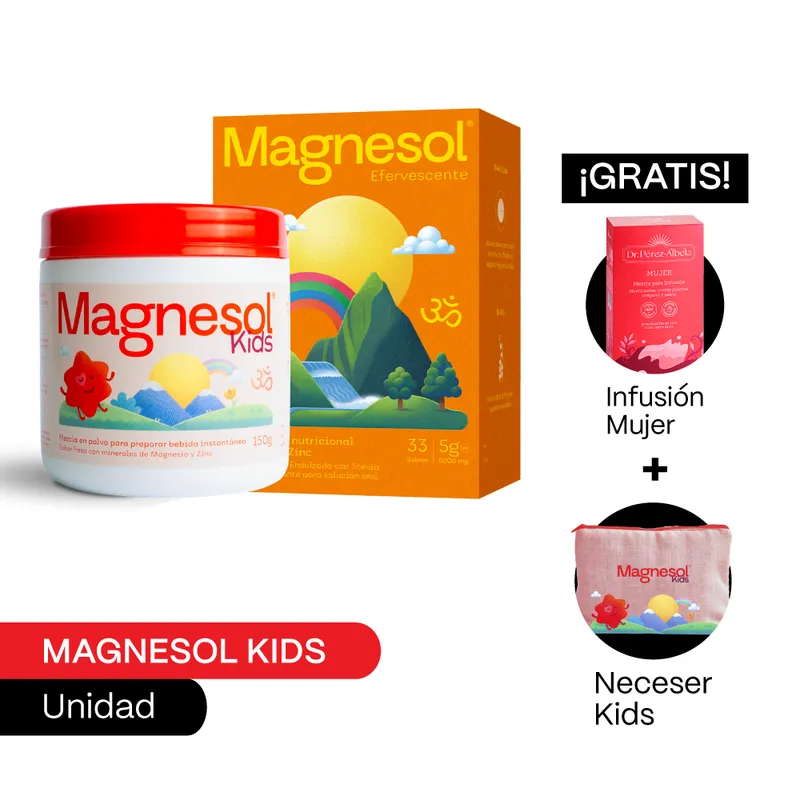 MAGNESOL - MAGNESOL KIDS + MAGNESOL NARANJA