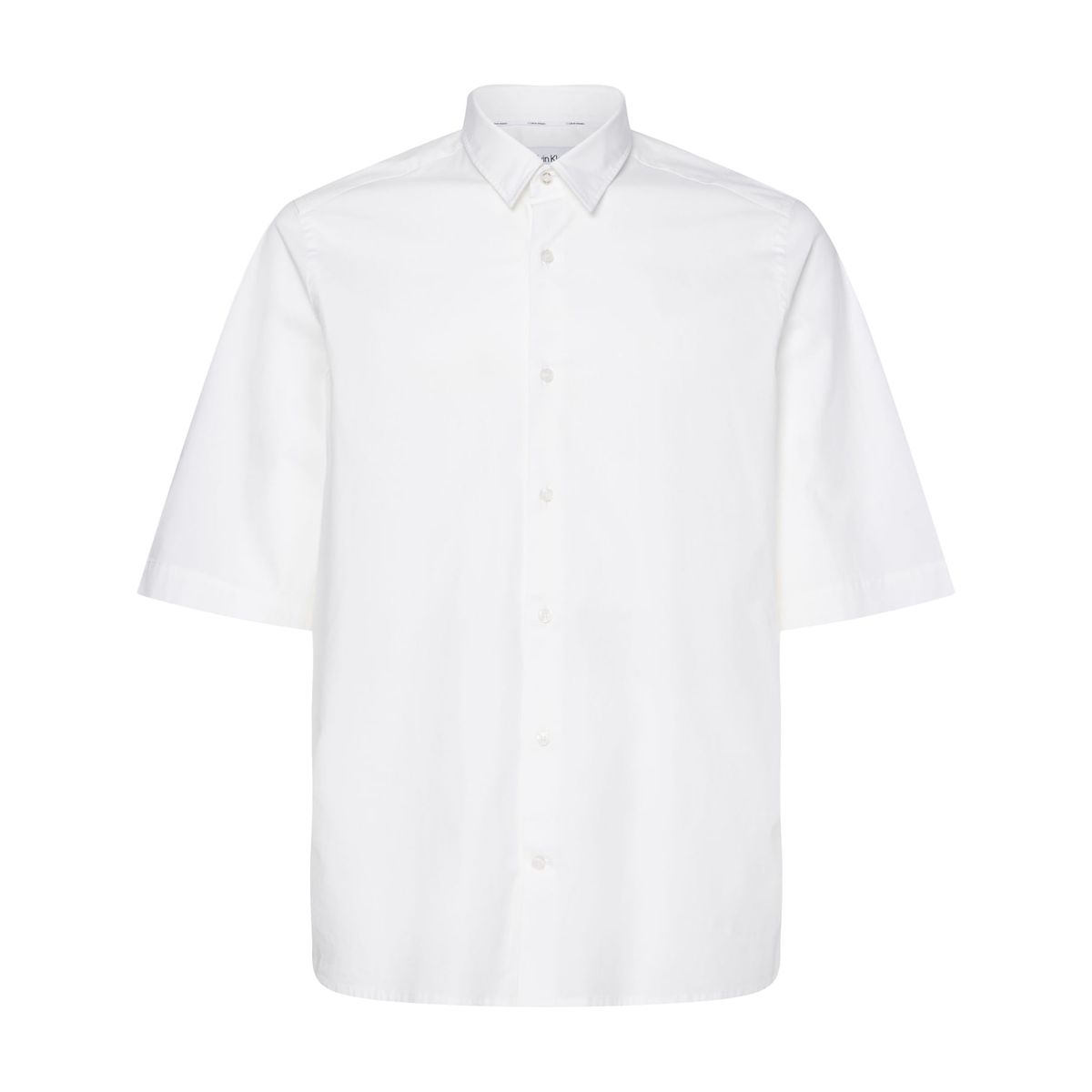 CALVIN KLEIN - CAMISA STRETCH POPLIN SHORT SLEEVE