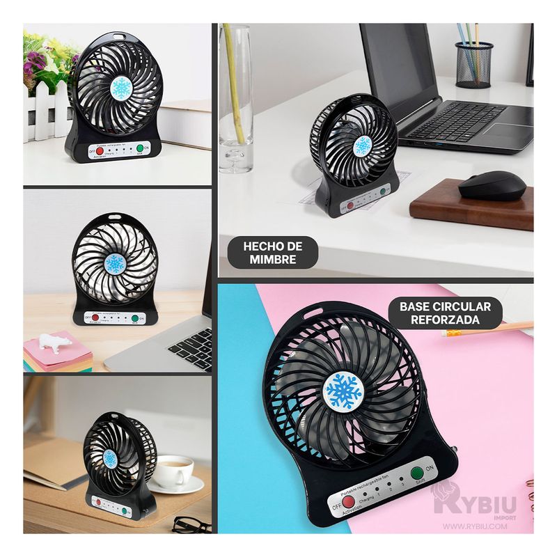 GENERICO - Soplador Compacto Funcional en Negro Y+Gift MiniAgenda