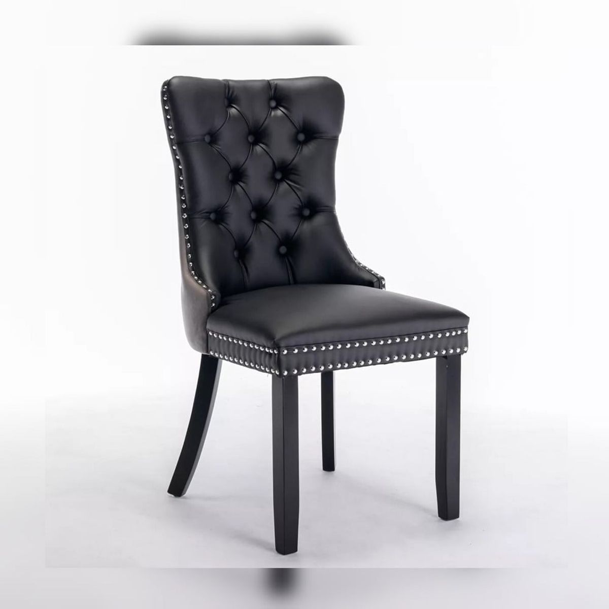 DMUEBLES - DM Comedor 2 sillas Italian al Duco - Gris oscuro/Negro