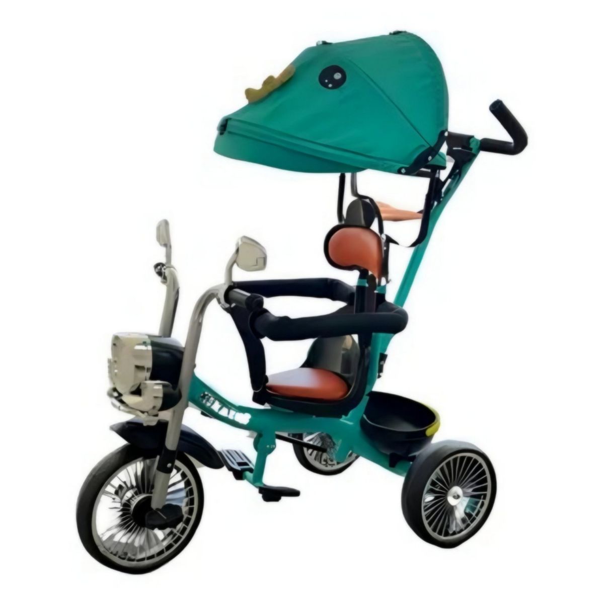 GENERICO - Triciclo guiador musical con pedal para niños