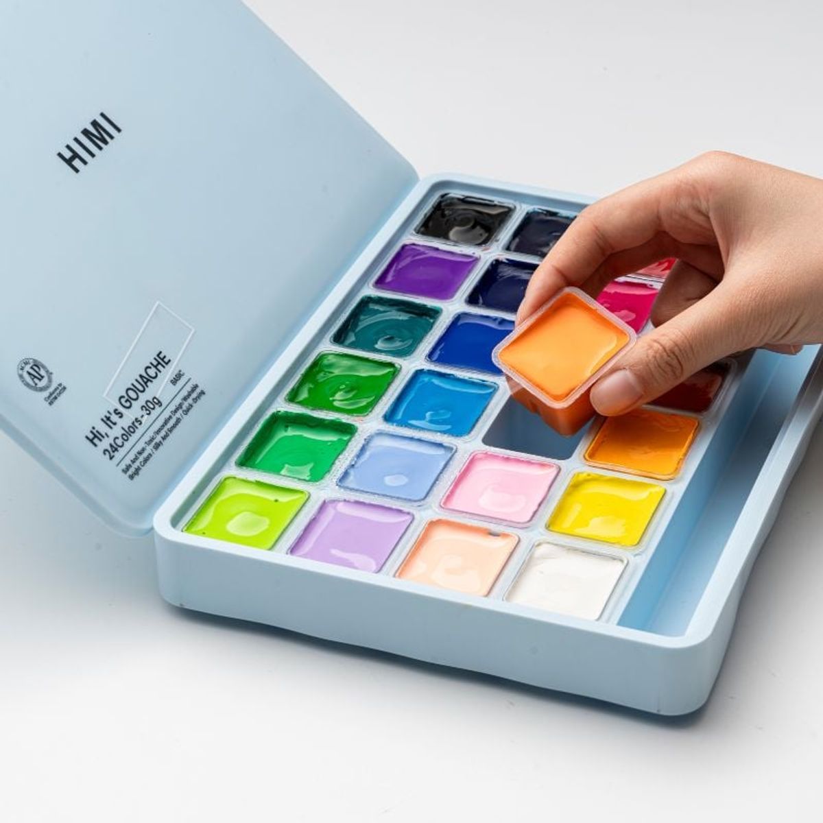 GENERICO - Miya Himi Gouache JellyCup Nueva Visión 24colores +3pinceles