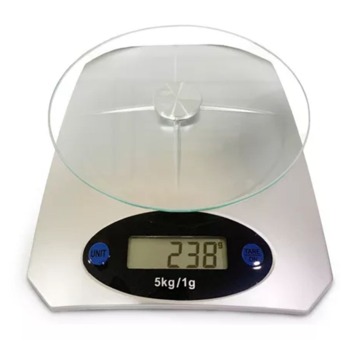 GENERICO - Balanza Gramera Digital Imperial Acero Inoxidable 5 Kg