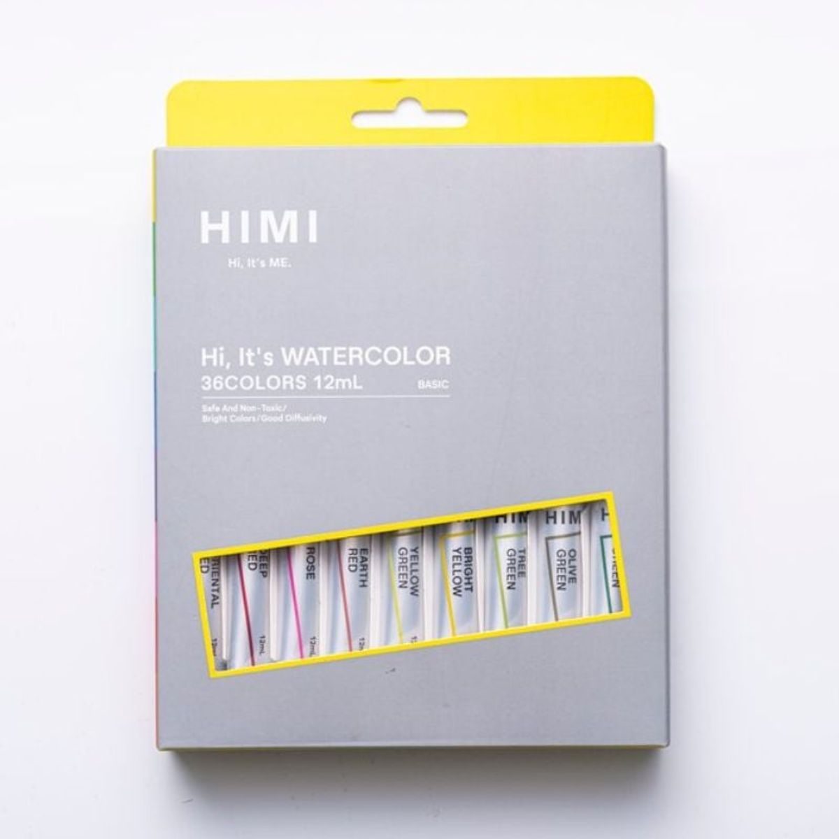 GENERICO - Miya Himi Acuarela en tubo Nueva Presentación Set 36 colores