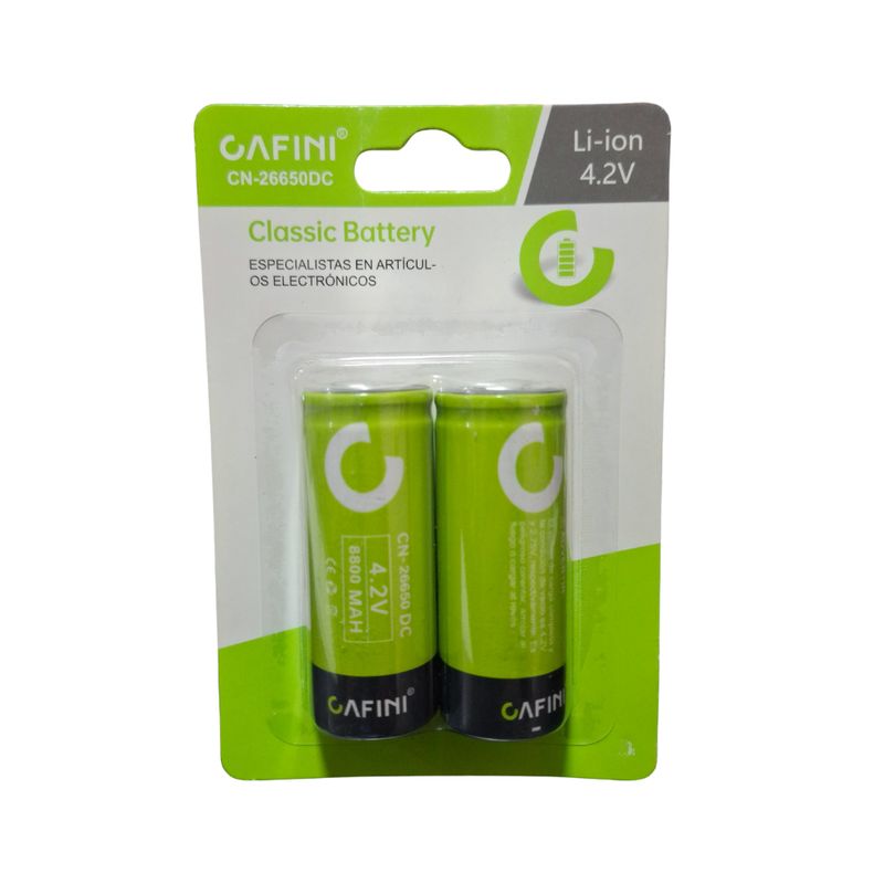 CAFINI - Bateria 26650 Recargable 3000mah CAFINI
