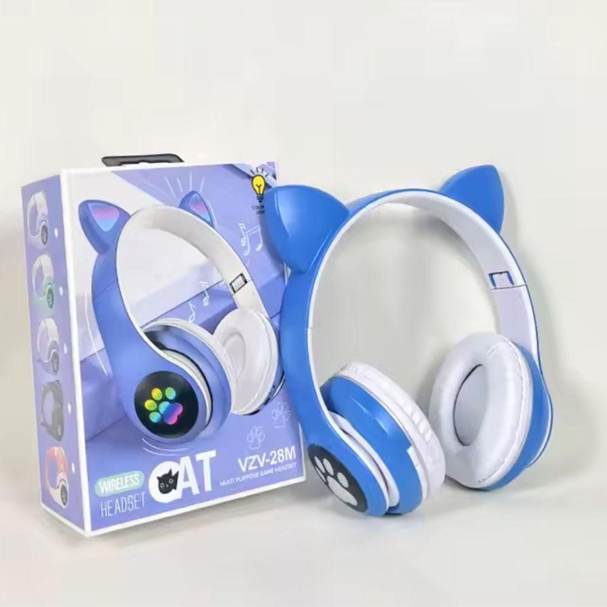 GENERICO - Auriculares CAT Gaming Con luz LED STN-28
