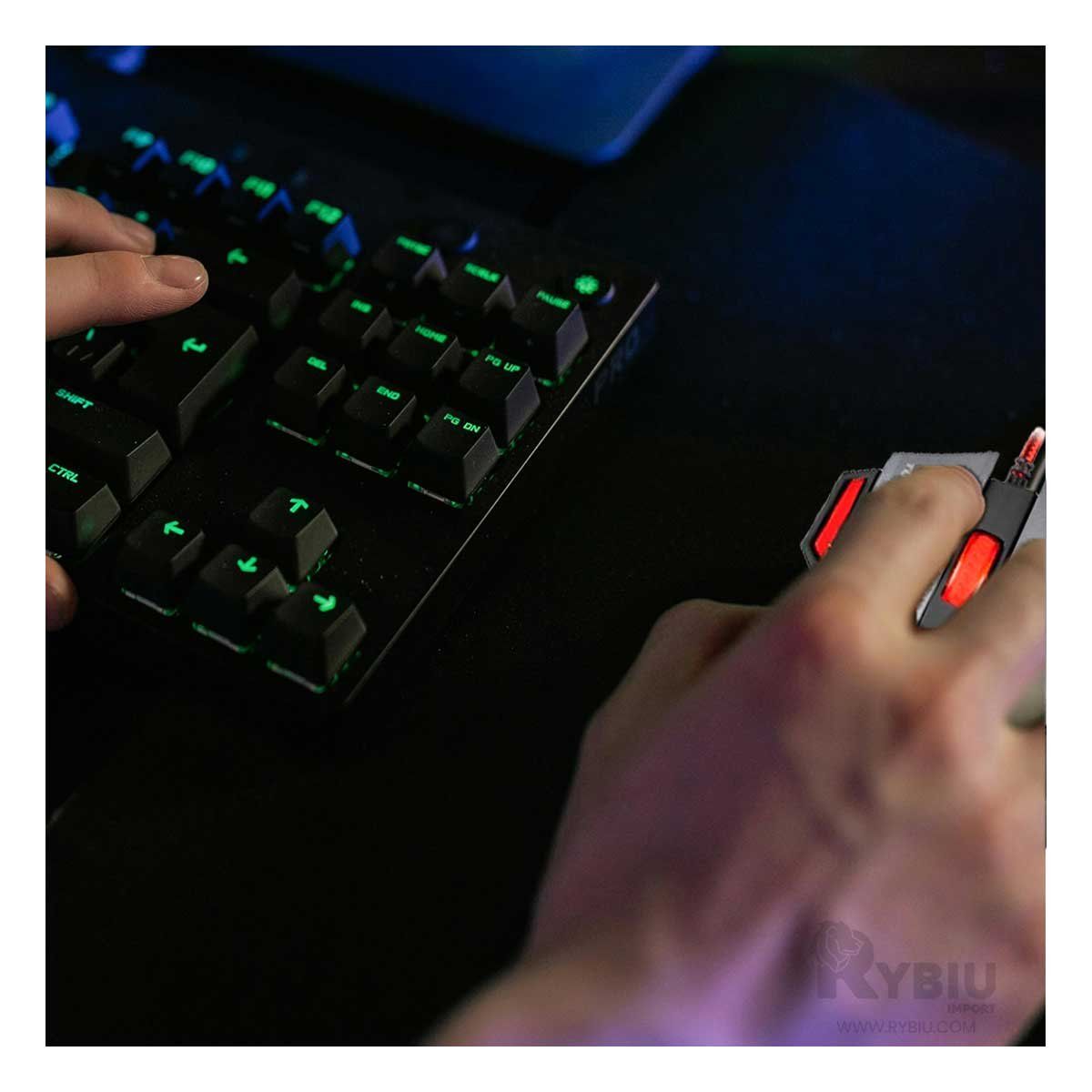 GENERICO - Cursor para Ordenador M811 Negro Y+Banderitas Adhesivas