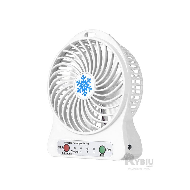 GENERICO - Ventiladora Moderna en Color Blanco Y+Post-it Adhesivos