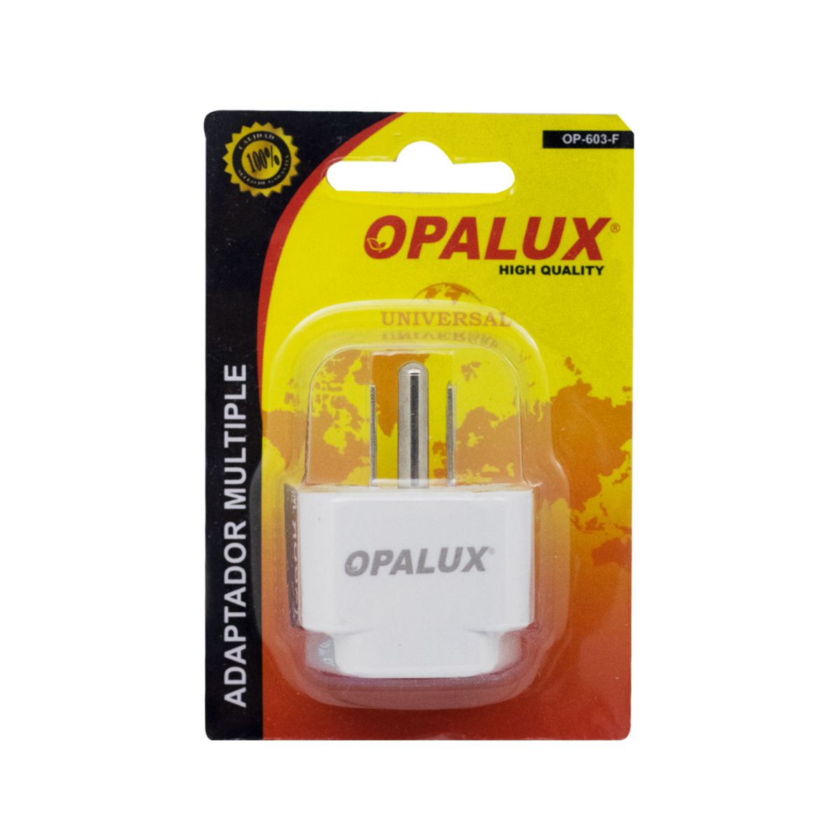 OPALUX - Adaptador Universal de Enchufe OP-603-F Opalux