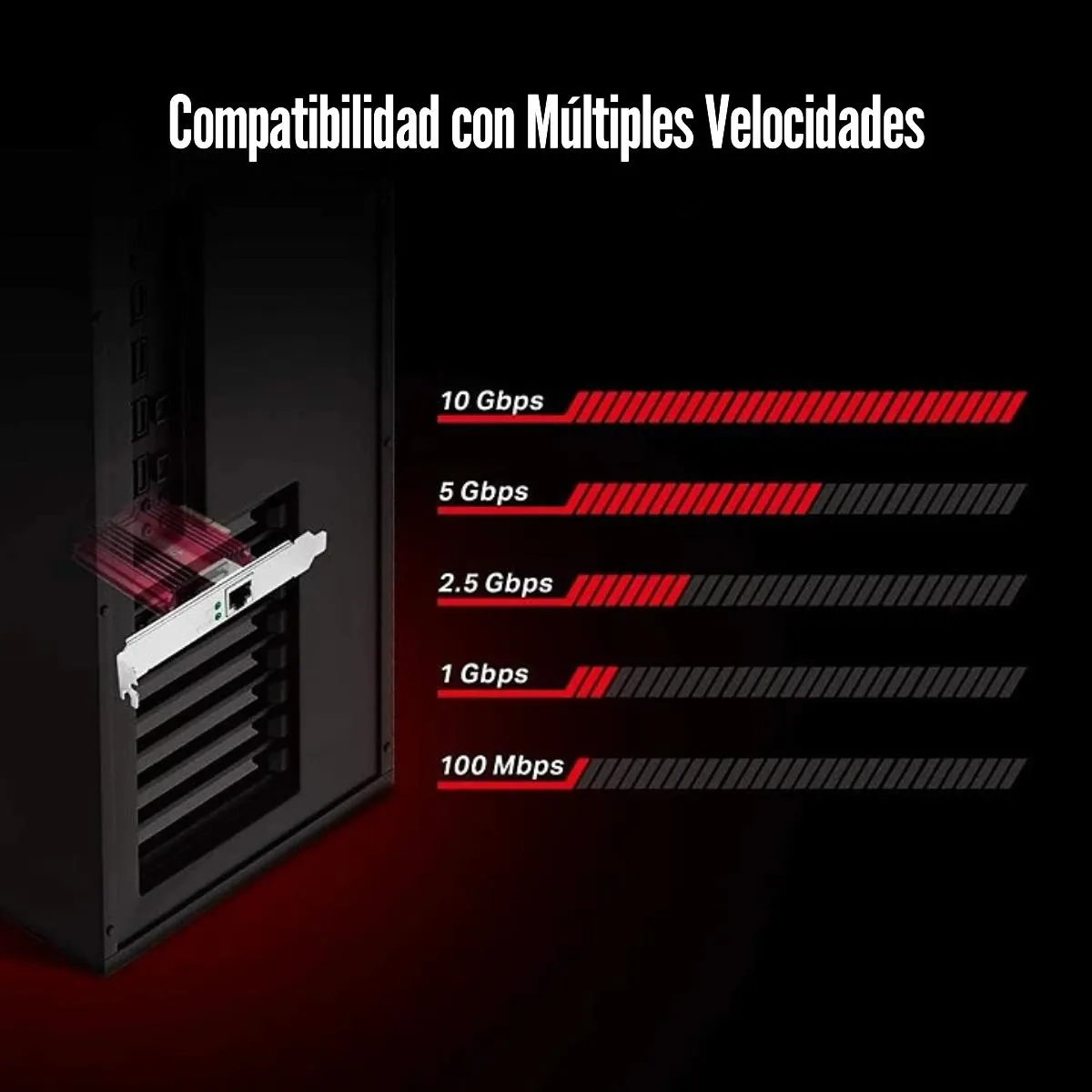 TP LINK - TP-Link - Adaptador PCIe TX401 10 Gigabit Windows Linux
