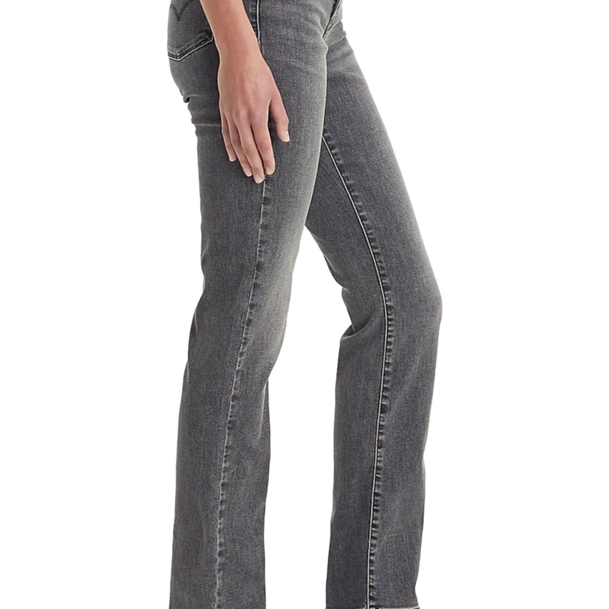 LEVIS - Jeans Mujer 314 Shaping Straight Gris Levis