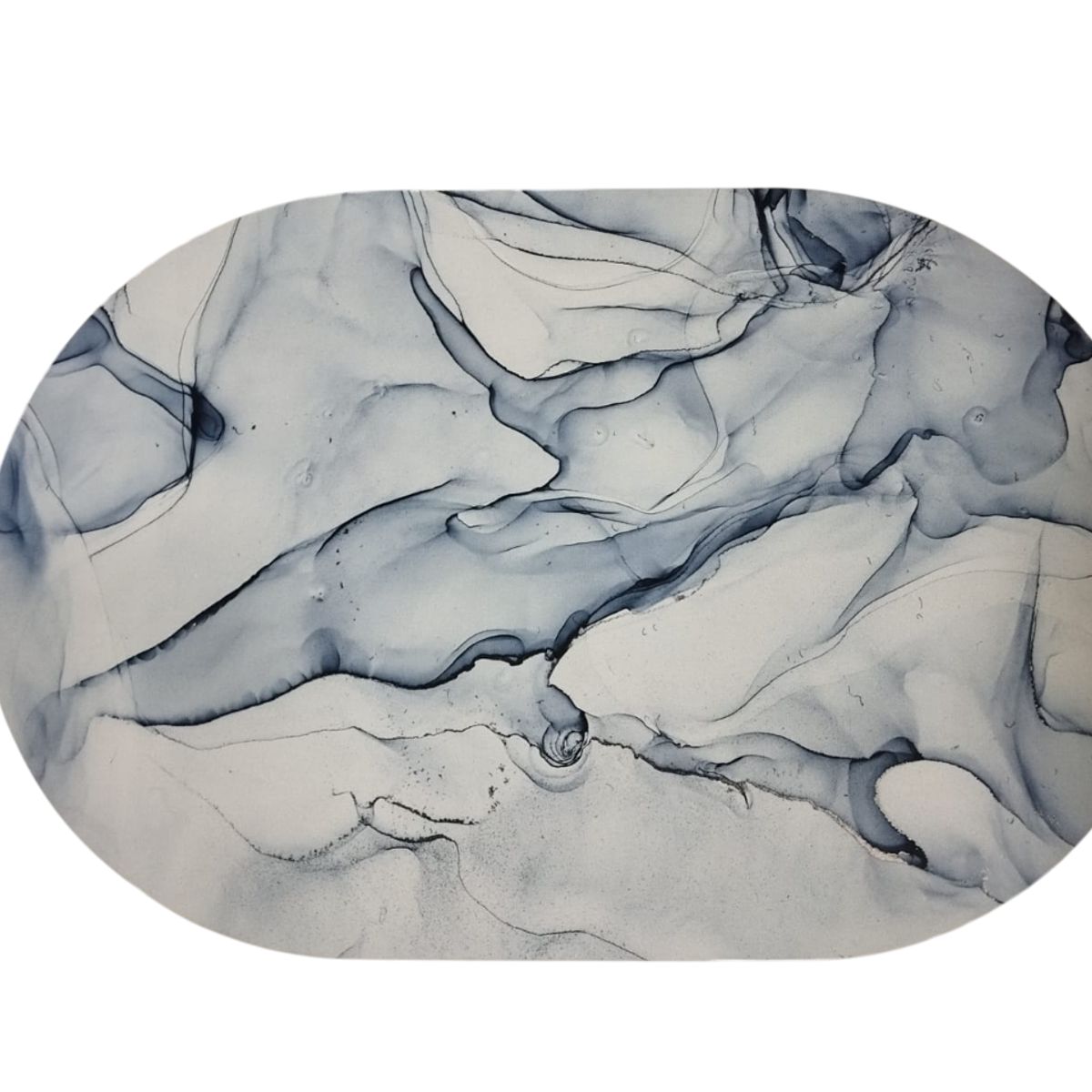 GENERICO - Alfombra de Baño Antideslizante para Piso Blanco cielo