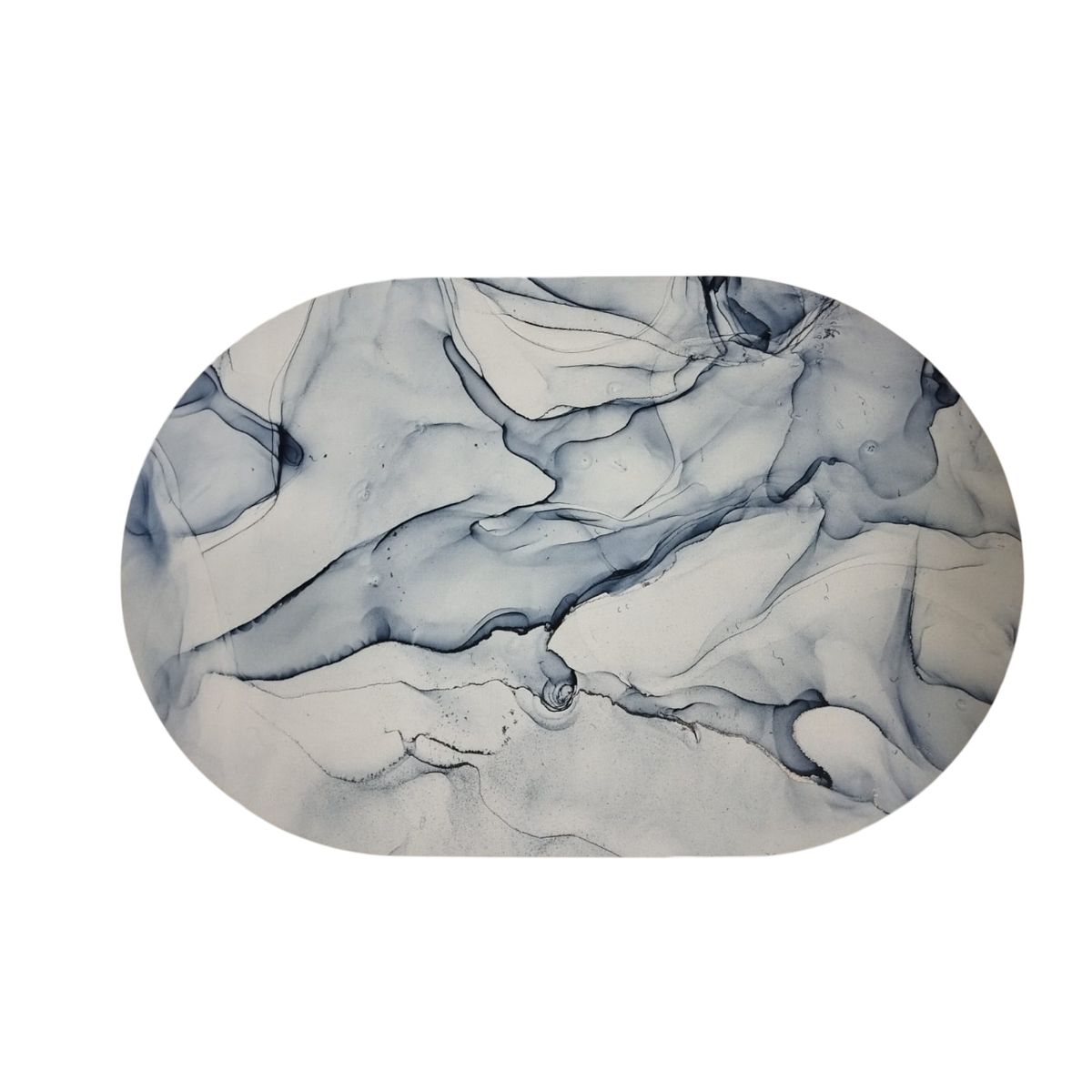 GENERICO - Alfombra de Baño Antideslizante para Piso Blanco cielo