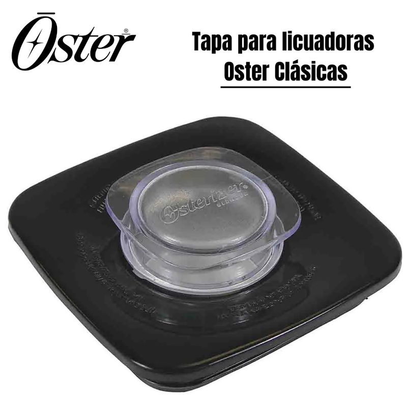 OSTER - Tapa Cuadrada para Licuadoras Oster Clásicas