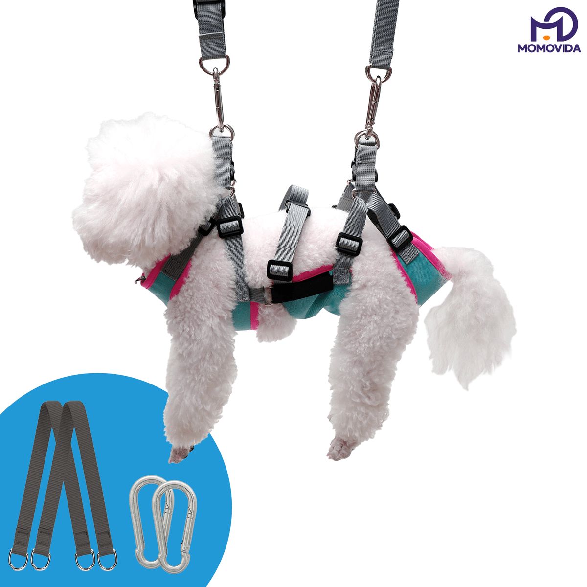 MOMOVIDA - Arnés para mascotas medianas DG Talla M
