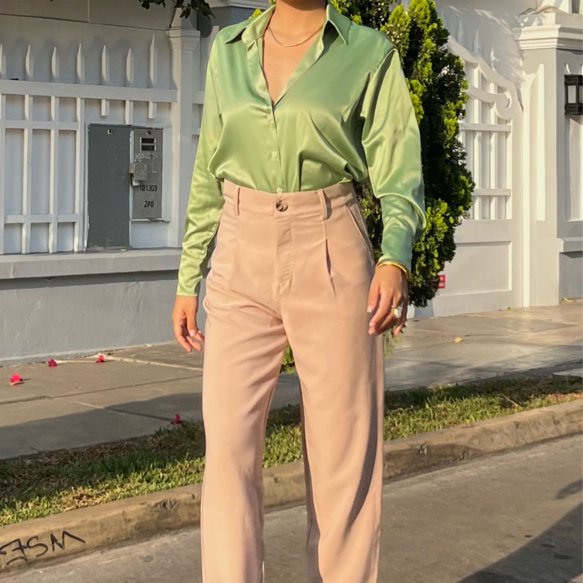 EQUI - Blusa Begonia Satinada