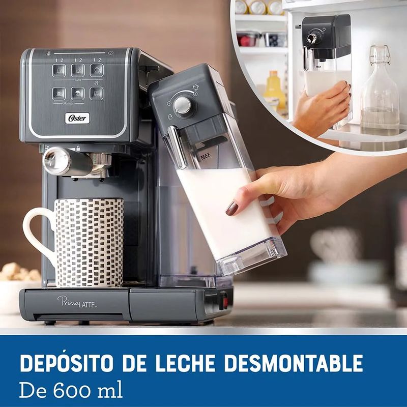 OSTER - Cafetera Oster® PrimaLatte™ Touch BVSTEM6801M  Espresso Cappuccino