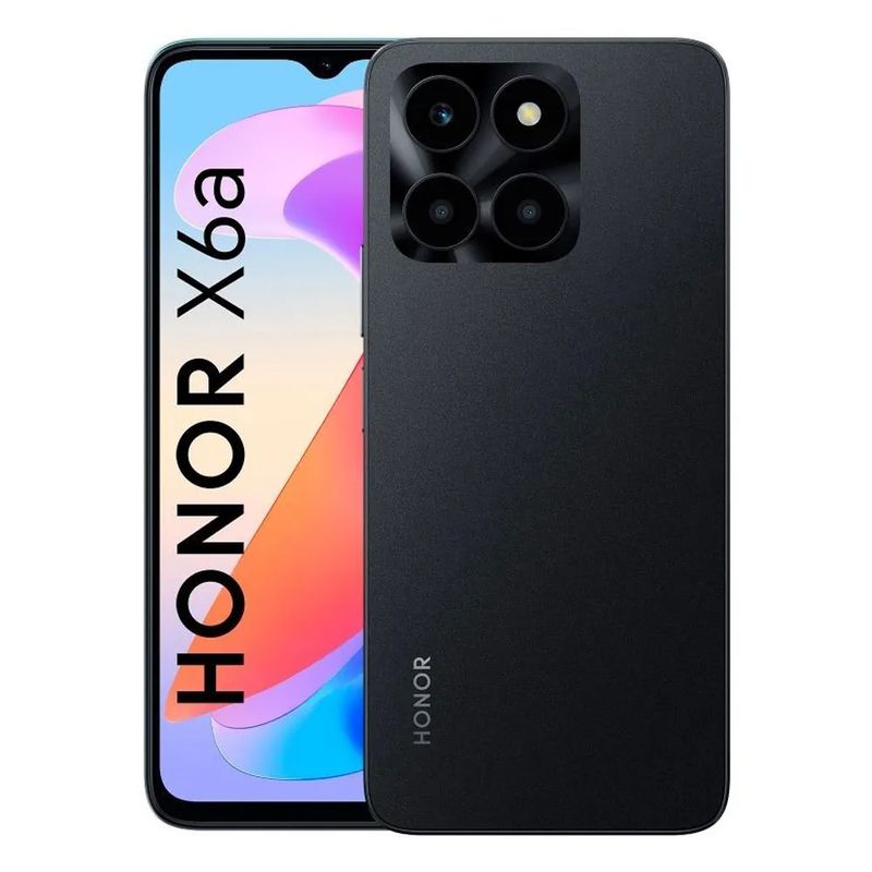 HONOR - CELULAR HONOR X6A 4GB + 128  NEGRO