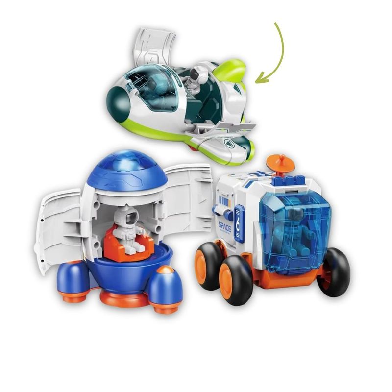 GENERICO - Carritos Divertidos de Exploración Espacial para niños