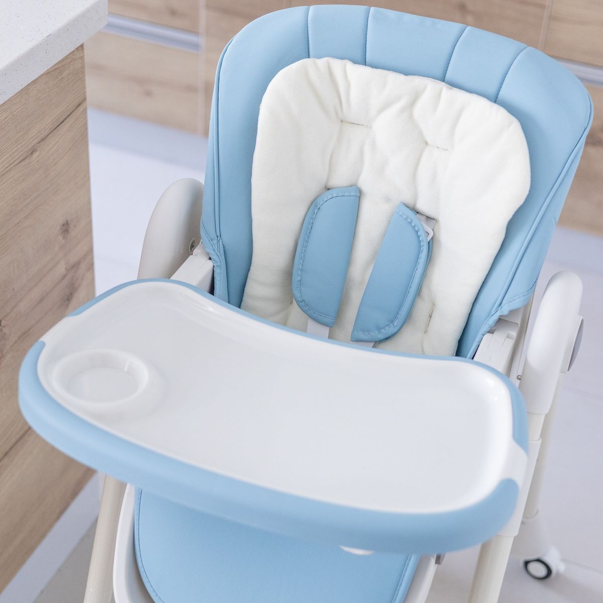 LA SONAJA - SILLA DE COMER ALTA LA SONAJA NEO CELESTE