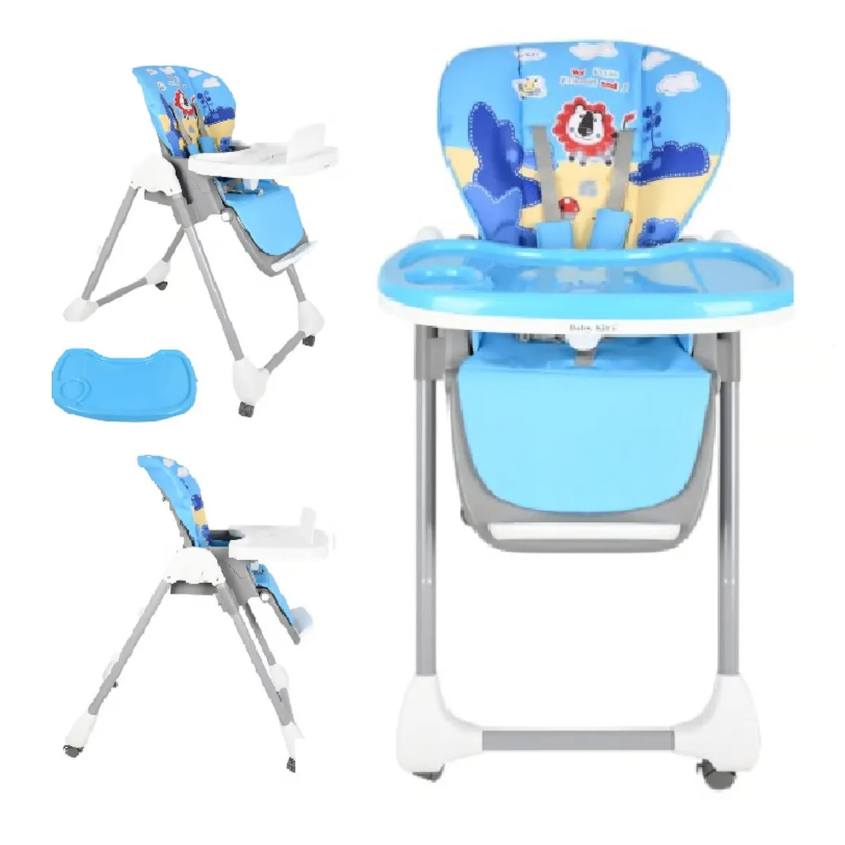 BABY KITS - Silla de Comer para Bebe Plegable Snack Friend