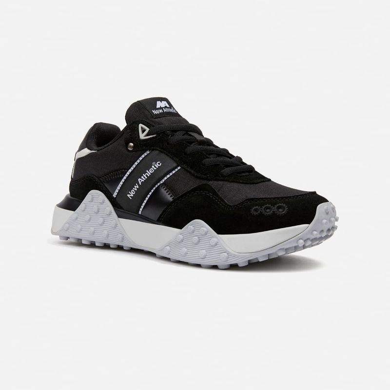 NEW ATHLETIC - Zapatillas New Athletic Lifestyle Lumox158 Negro Con Gris Mujer