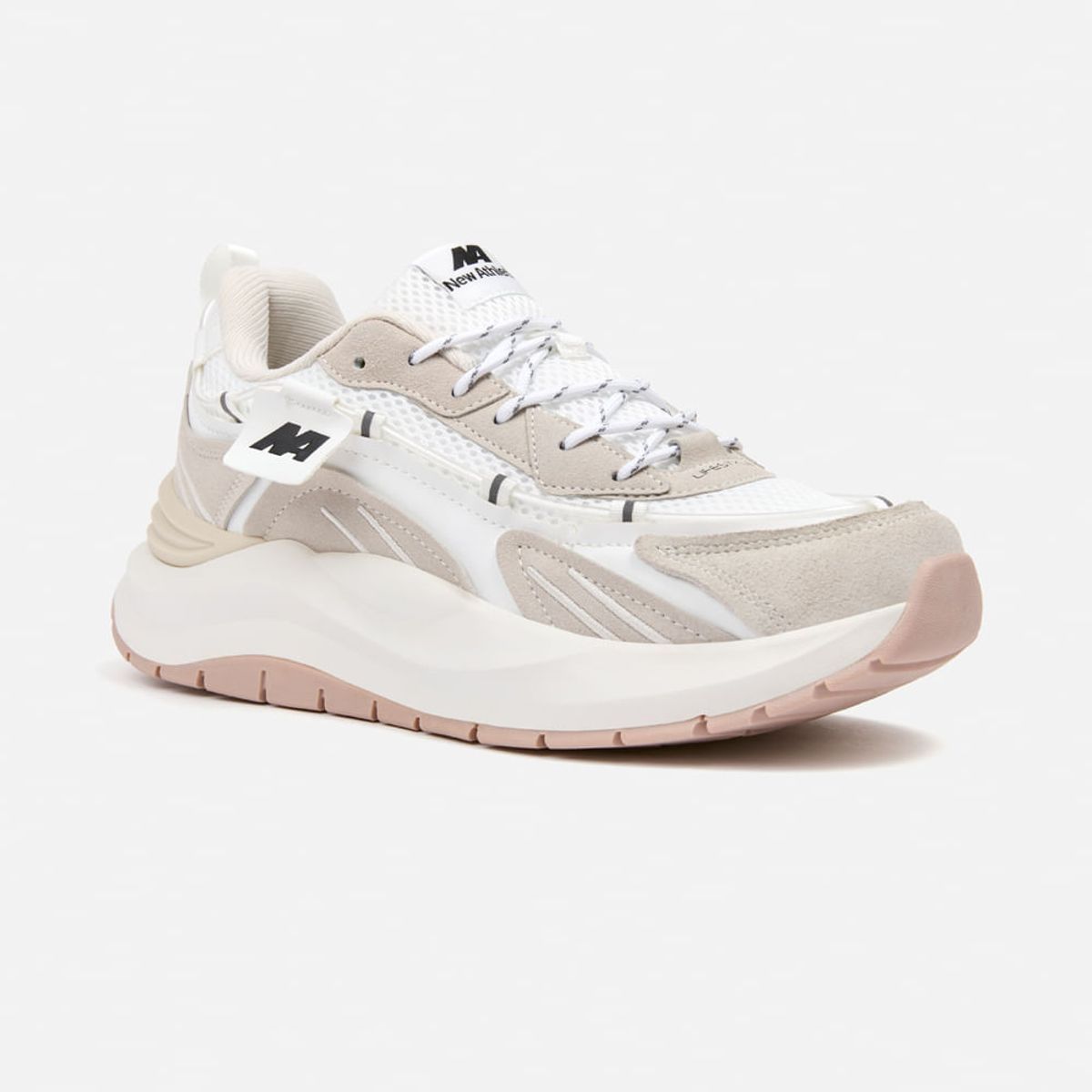 NEW ATHLETIC - Zapatillas New Athletic Lifestyle Rubbing160 Beige Con Crema Hombre