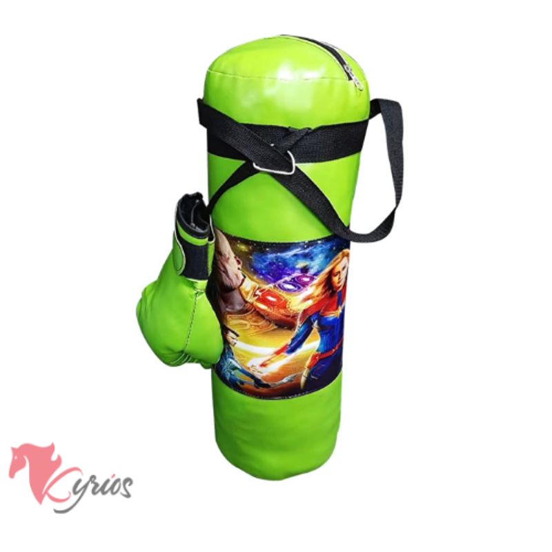 NO LOGO - Saco De Box Para Niños + Guantes