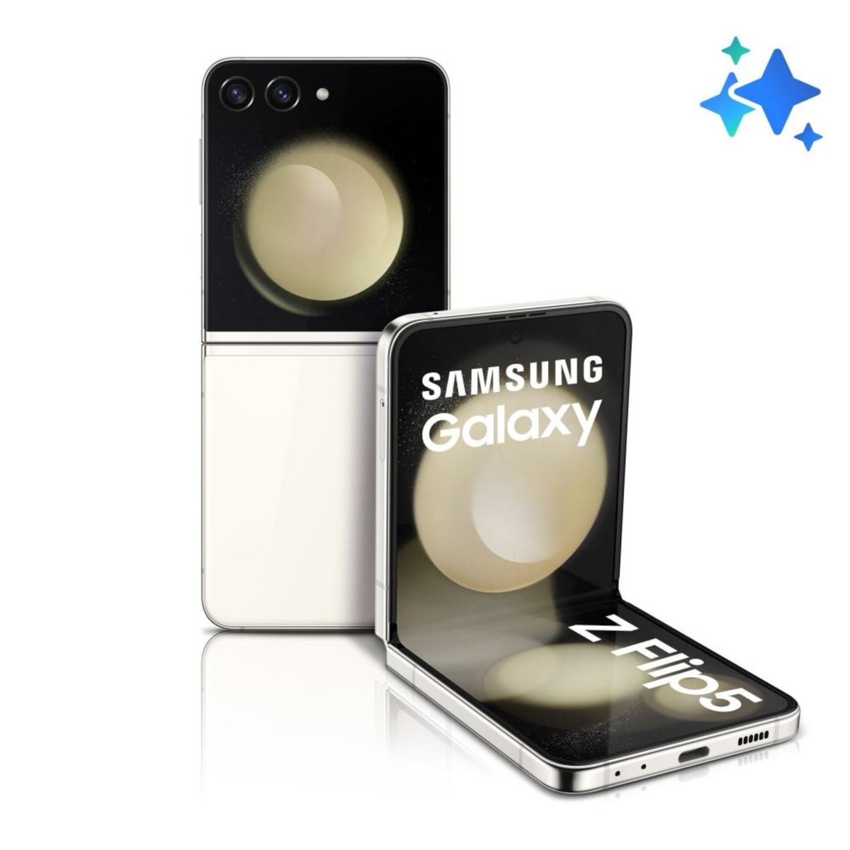SAMSUNG - SAMSUNG GALAXY Z FLIP 5 8GB RAM 256GB - CREAM - OPEN BOX