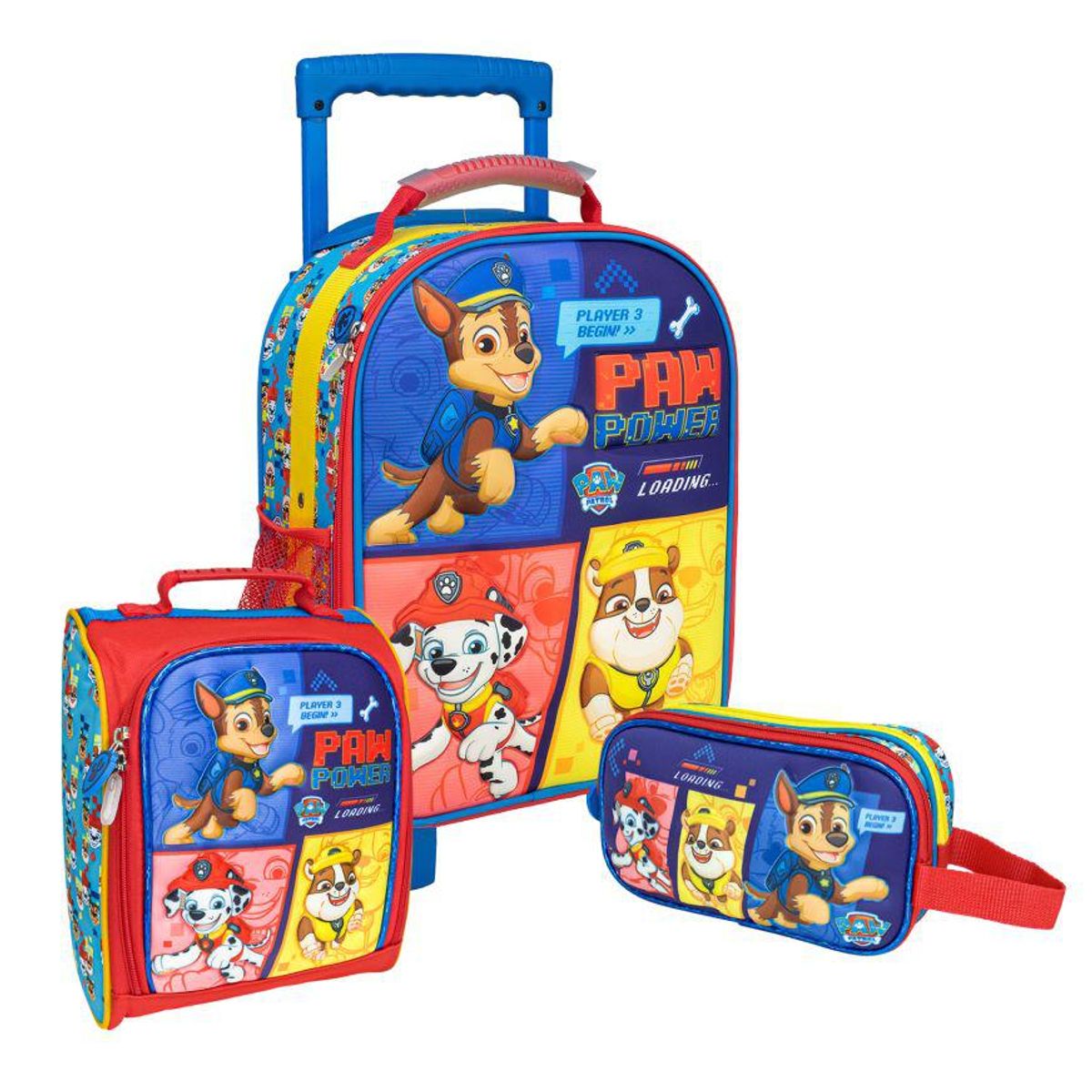 SCOOL - SET MALETA SCOOL EVA 3D MED PILLOW PAW PATROL