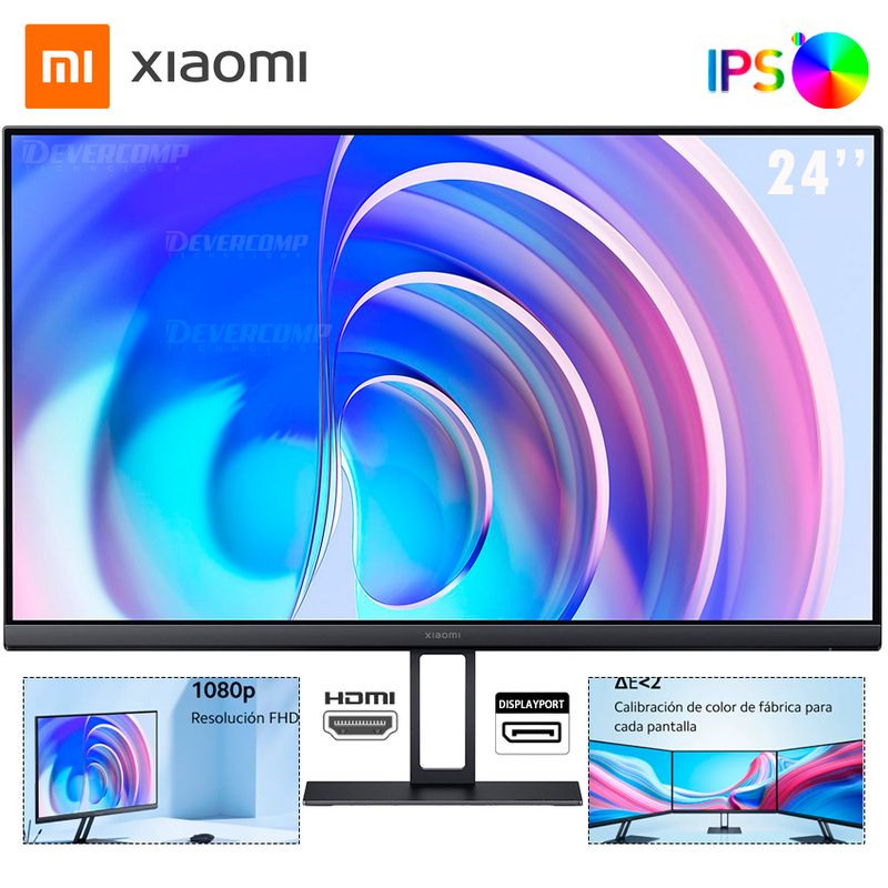 XIAOMI - Monitor Xiaomi A24i 24′ IPS Full HD 100Hz HDMI DP