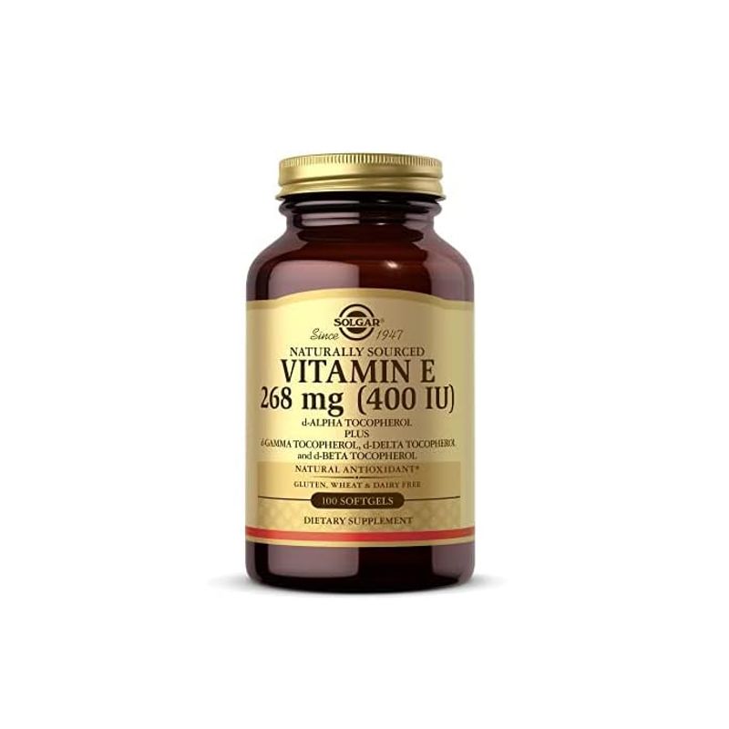 SOLGAR - VITAMINA E 400 IU Alpha Tocopherol 100 SOFGEL  SOLGAR
