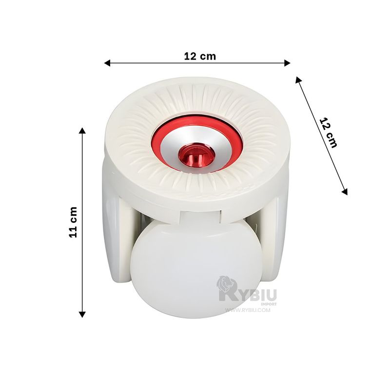 GENERICO - Lumbrera Perfecta para Casa Rojo Y+Regalo Ligas para Peinar