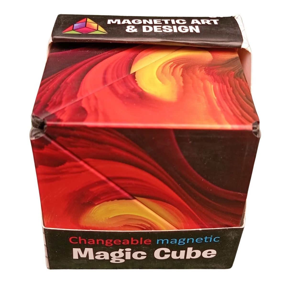 GENERICO - Cubo Anti estrés Magnético de Lava