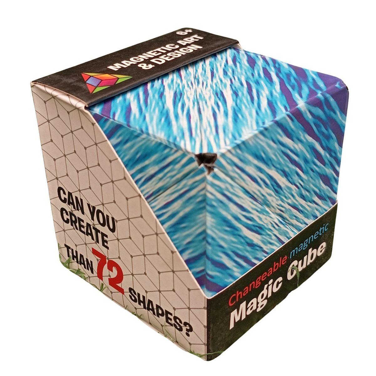 GENERICO - Cubo Anti estrés Magnético de Diferentes Colores