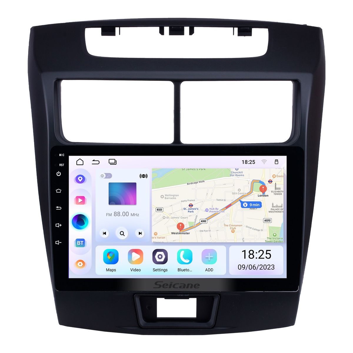 GENERICO - Auto radio Android Para Toyota Avanza 2019-2020 usb bt wifi +Cámara