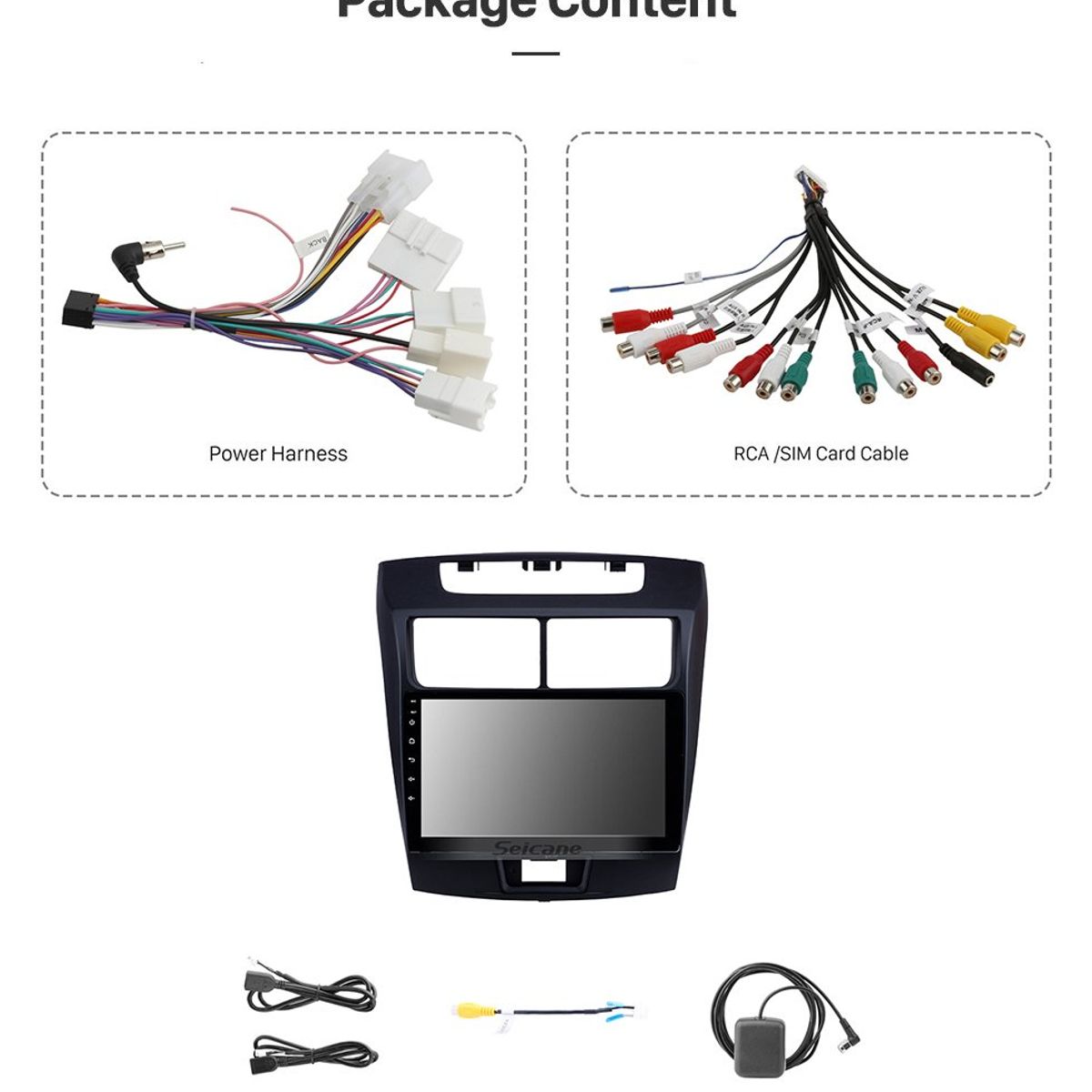 GENERICO - Auto radio Android Para Toyota Avanza 2019-2020 usb bt wifi +Cámara