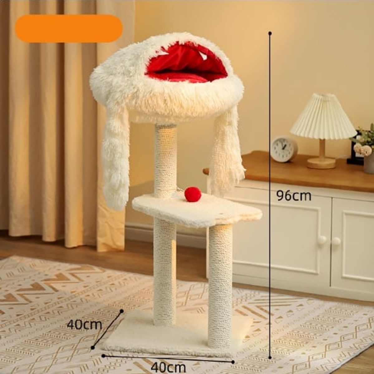 GENERICO - RASCADOR PARA GATO PERLA MONSTER