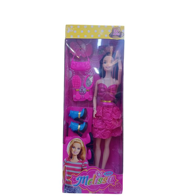 GENERICO - MUÑECA MELISSA CON ACCESORIOS