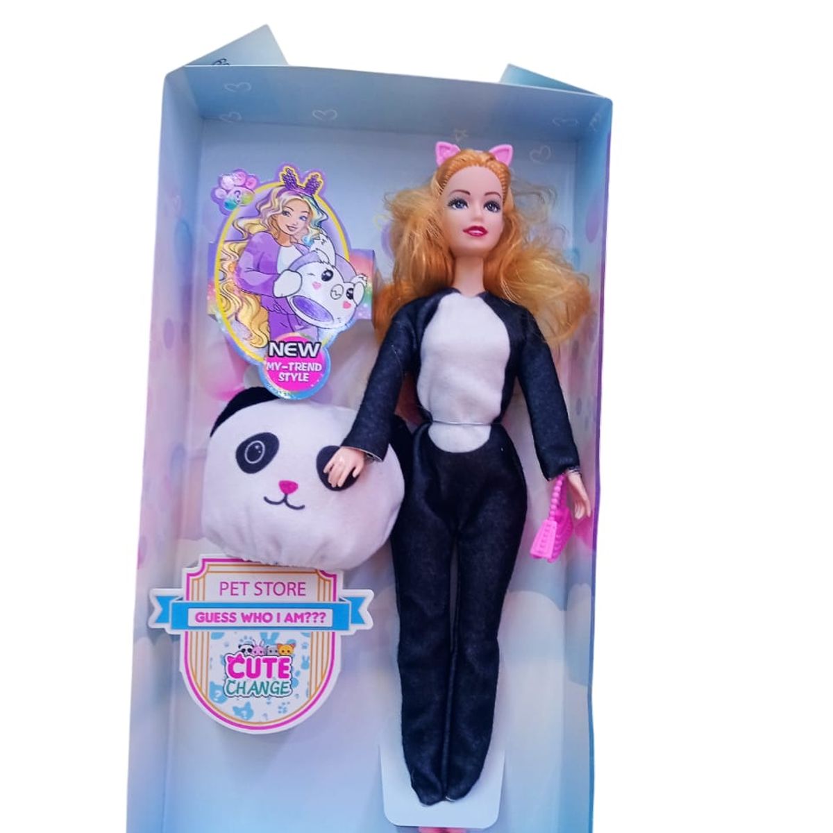 GENERICO - MUÑECA CUTE CHANGE DISFRACES OSITA